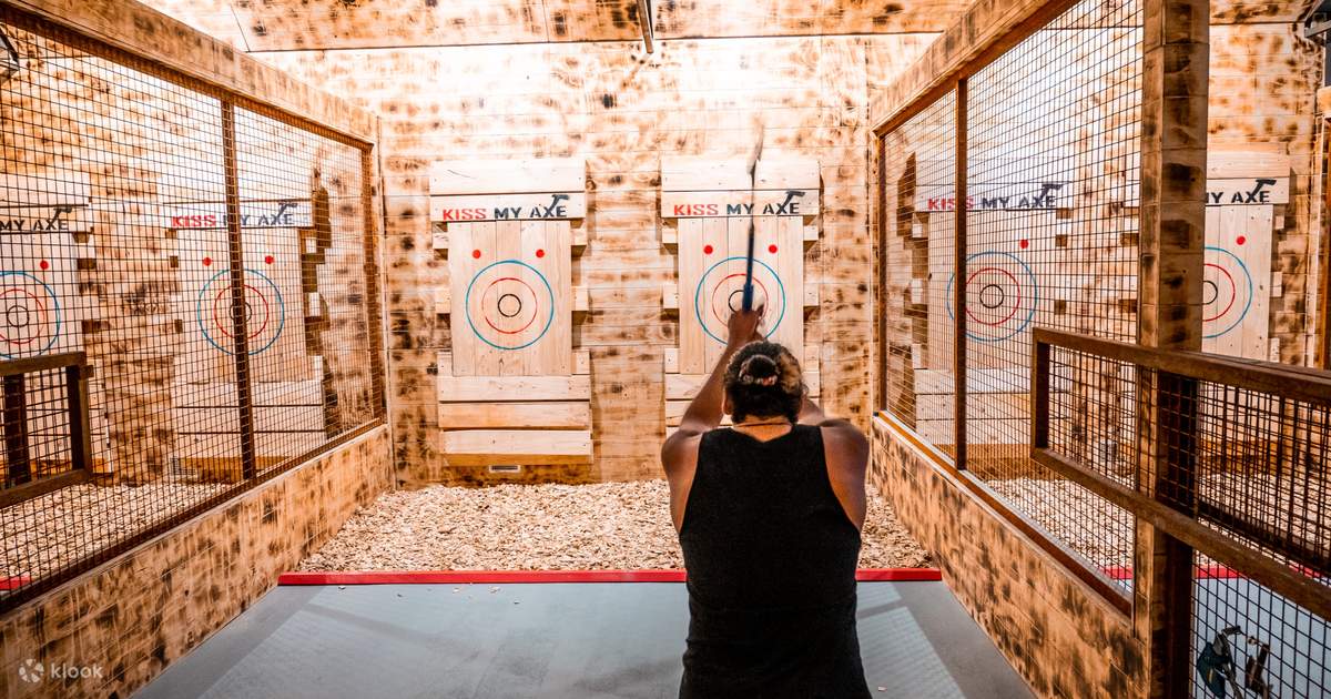 Axe Throwing Experience Sydney Klook Australia